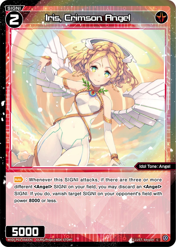 Iris, Crimson Angel, Standard, front